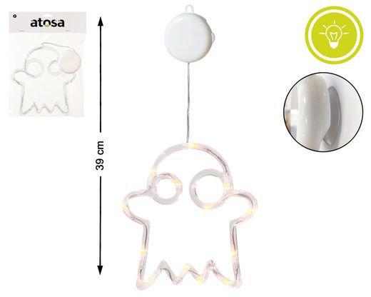 Decoracion Fantasma Con Luz 39 * 19Cm