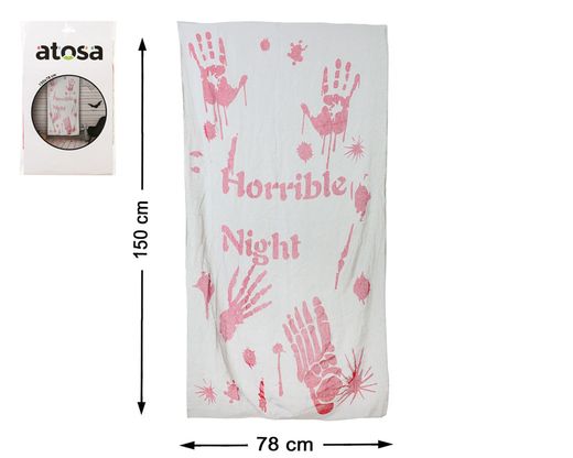 Decoracion Halloween 150X78 Cm Horrible Night