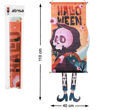 Decoracion Pared 110X40 Cm Halloween