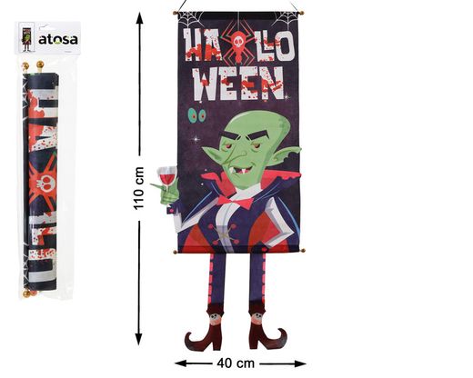 Decoracion Pared 110X40 Cm Vampiro