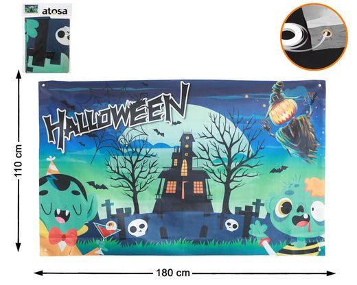 Decoracion Pared 180X110Cm Halloween