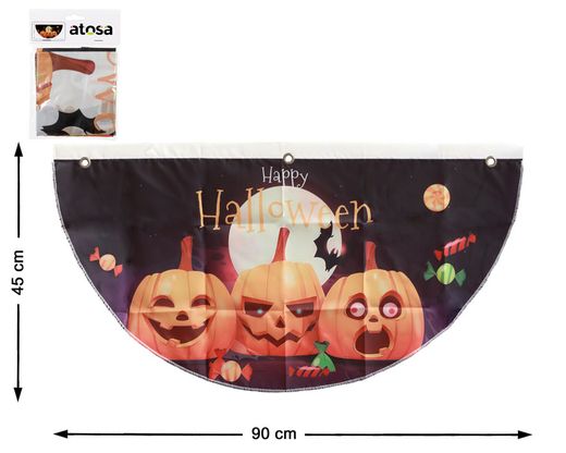 Decoracion Pared 90X45 Cm Happy Halloween