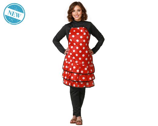 Delantal Flamenca Lunares Adulto 83850