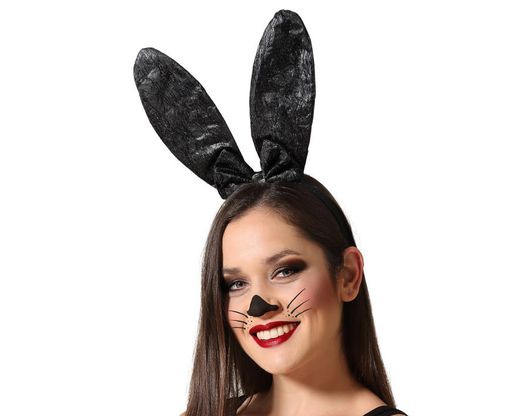 Diadema Conejo Negro 66498