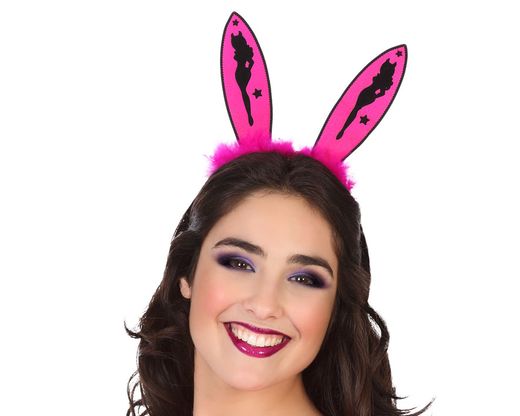 Diadema Conejo Rosa 59026