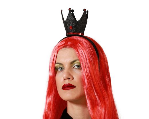 Diadema Corona Negro 78528