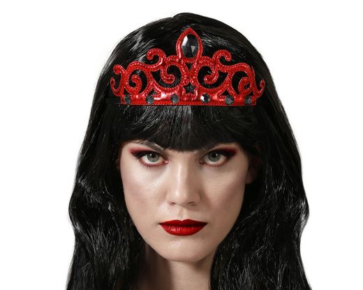 Diadema Corona Rojo
