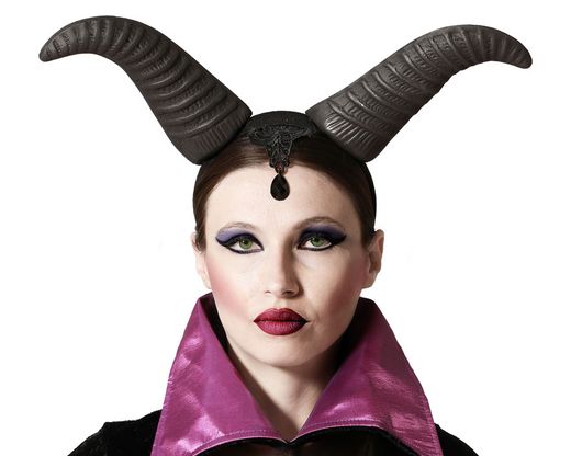 Diadema Cuernos Negro