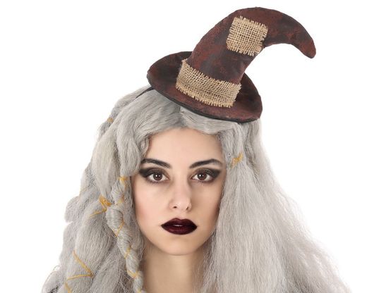 Diadema De Bruja Marron