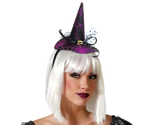 Diadema De Bruja Morado
