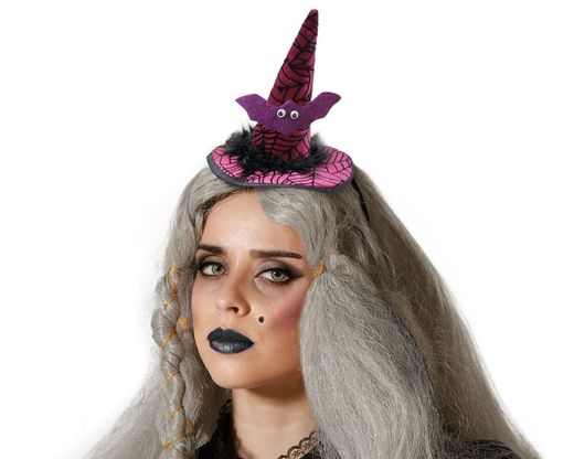 Diadema De Bruja Morado