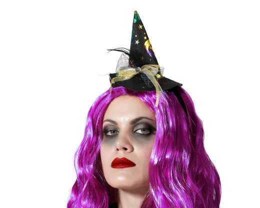 Diadema De Bruja Negro