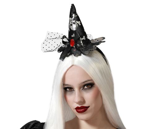 Diadema De Bruja Negro