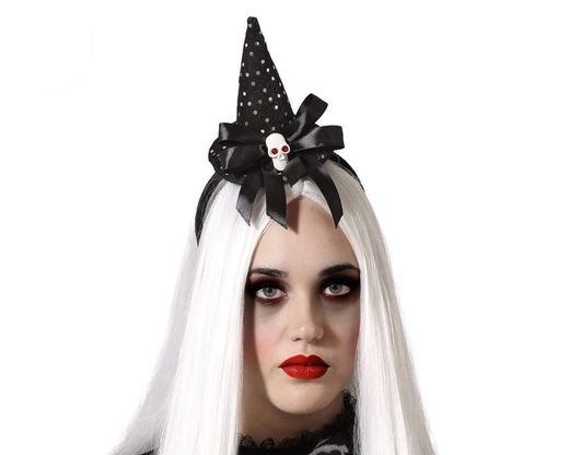 Diadema De Bruja Negro