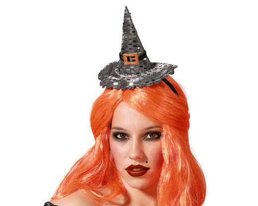 Diadema De Bruja Plateado
