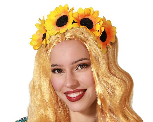 Diadema Flores Amarillo 75383