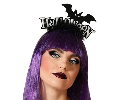 Diadema Halloween Blanco
