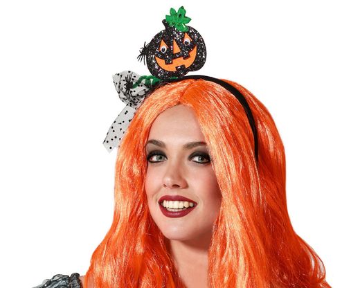 Diadema Halloween Calabaza