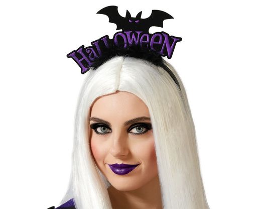 Diadema Halloween Morado