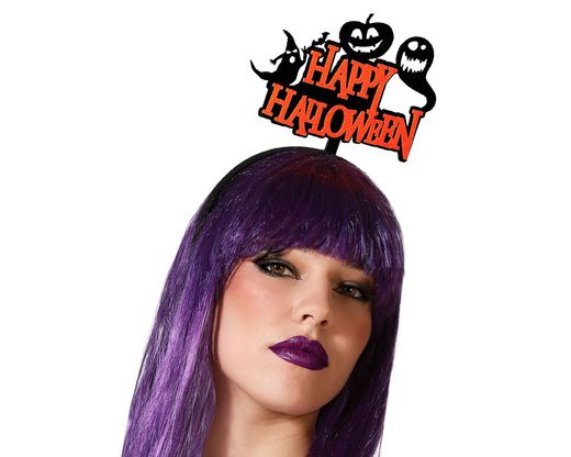 Diadema Halloween Naranja