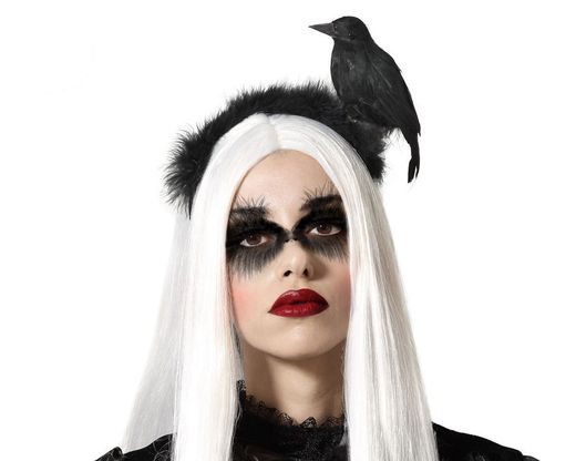 Diadema Halloween Pájaro