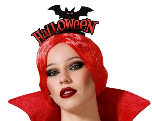 Diadema Halloween Rojo