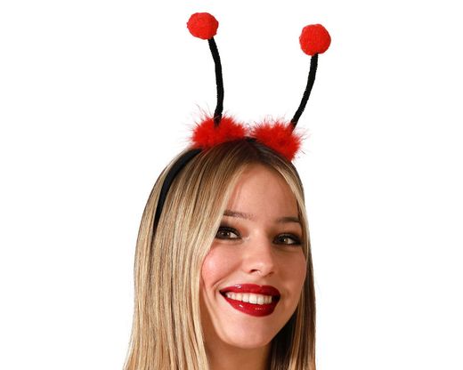 Diadema Mariquita Rojo 76259
