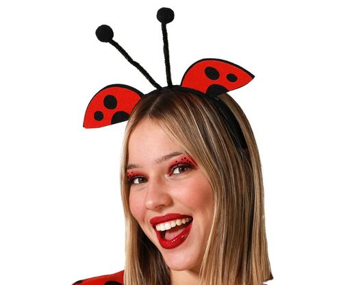 Diadema Mariquita Rojo 76260
