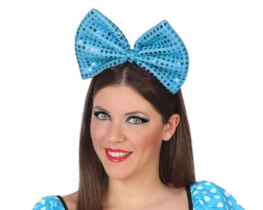 Diadema Pajarita Azul 48930