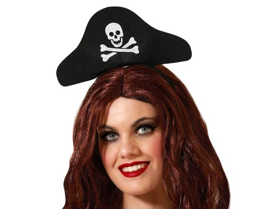Diadema Pirata Negro 80050