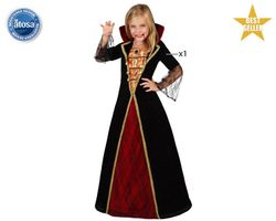 Disfraz infantil de vampiresa