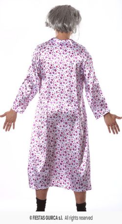 Disfraz Abuela exhibicionista adulto