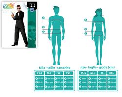 Disfraz agente adulto