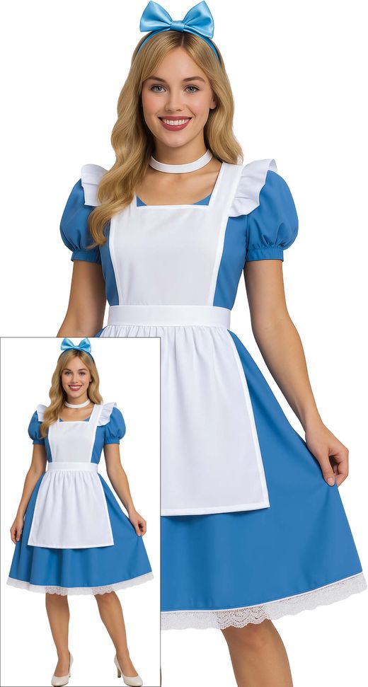 Disfraz Alicia en el pais de las maravillas mujer