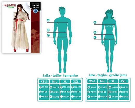 Disfraz adulto Anabel Hallowenn