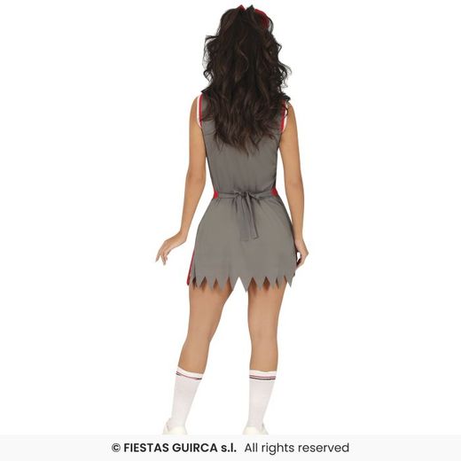 Disfraz animadora zombie cheerleaderadulta