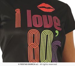 Disfraz años 80 chica