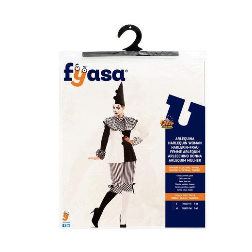 Disfraz arlequina para mujer
