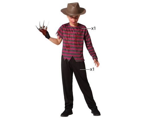 Disfraz Asesino Freddy Krueger Infantil