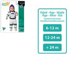 Disfraz astronauta buzz lightyear bebé