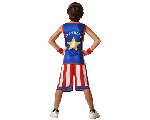 Disfraz Baloncesto Azul Infantil