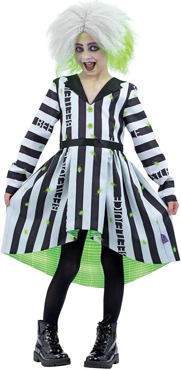 Disfraz Beetlejuice infantil niña 10-12 años