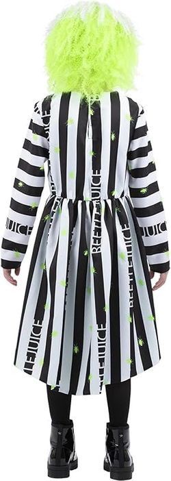 Disfraz Beetlejuice infantil niña