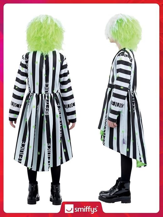 Disfraz Beetlejuice infantil niña