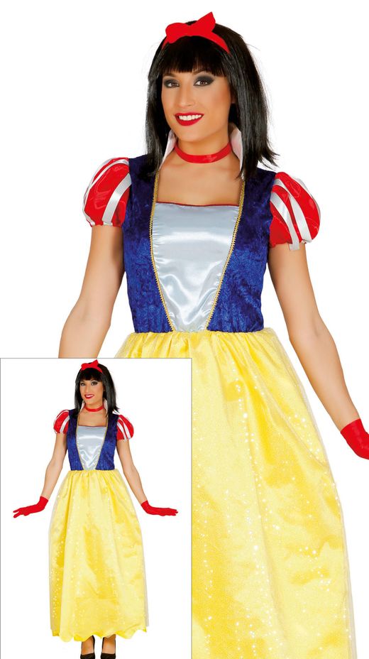Disfraz Blancanieves adulta