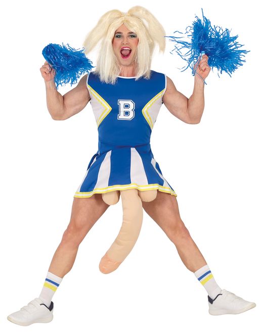 Disfraz Blue cheerleader man  (animadora)