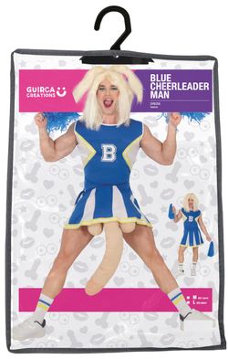 Disfraz Blue cheerleader man  (animadora)