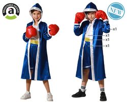 Disfraz Boxeador/A Azul Infantil