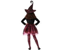 Disfraz Bruja Fucsia Infantil