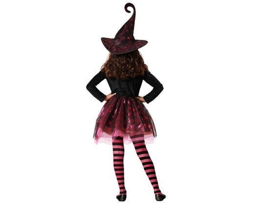 Disfraz Bruja Fucsia Infantil